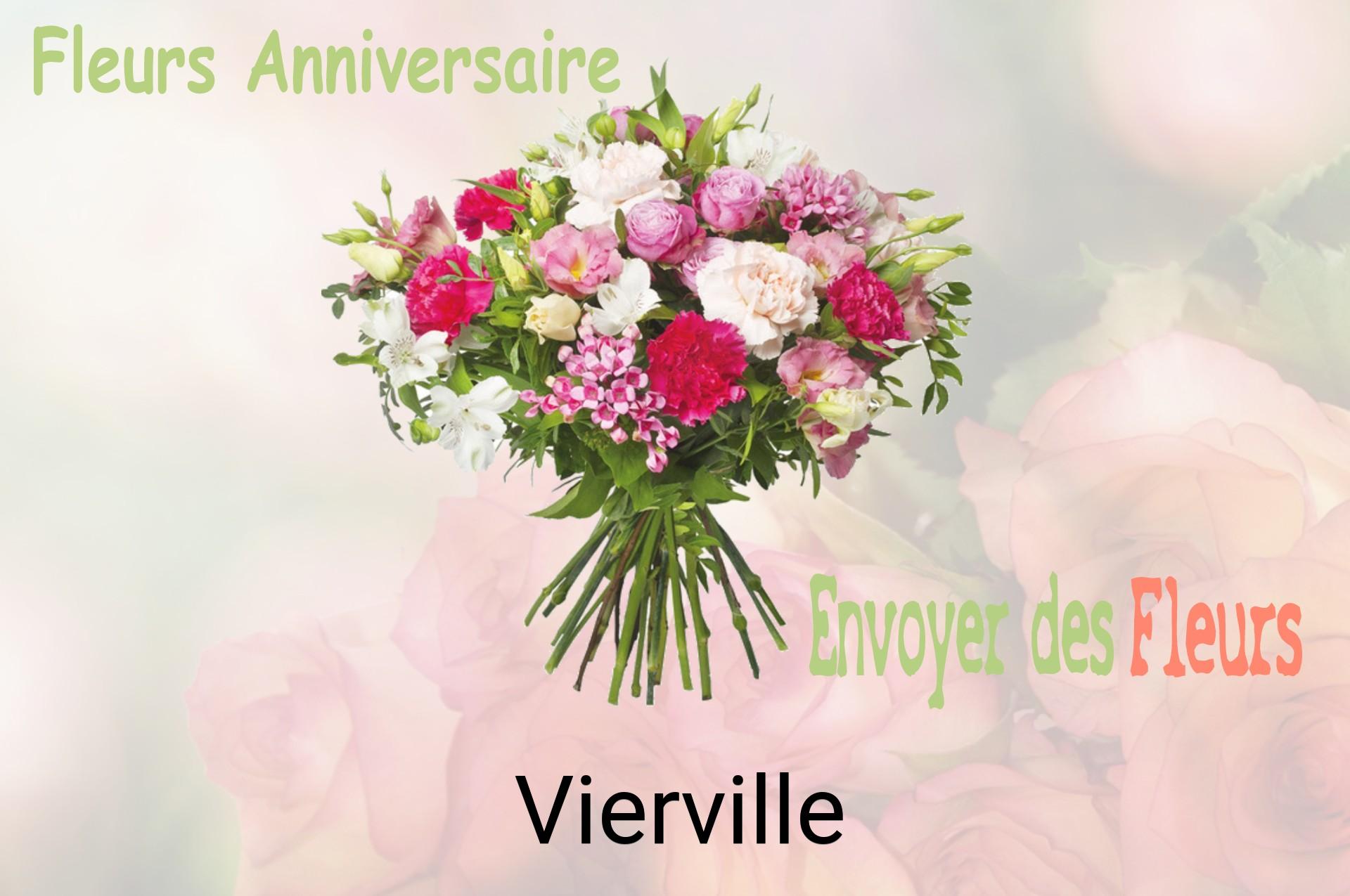 Bouquet de fleurs d’anniversaire livré à Vierville
